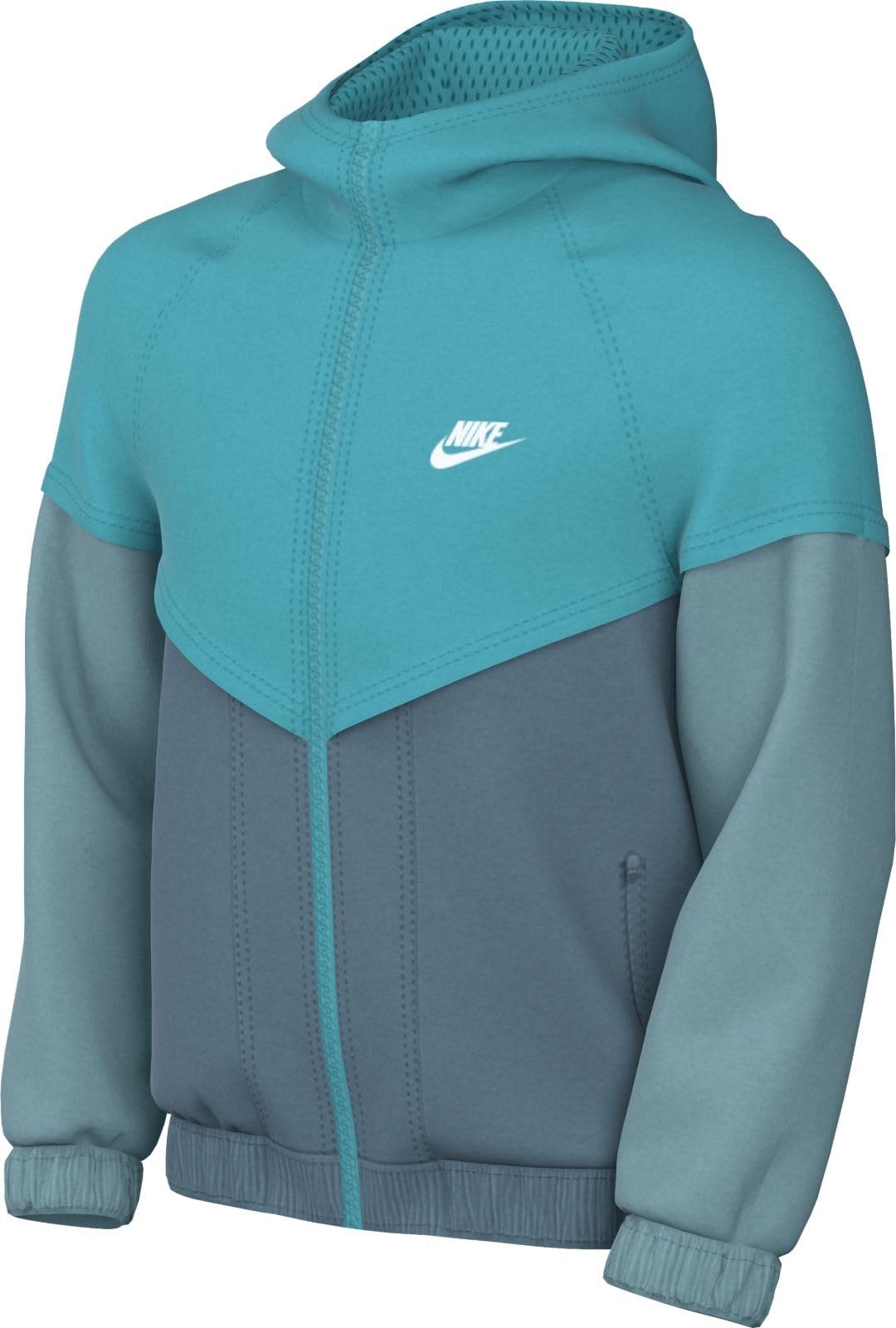 Nike Sportswear Windrunner Big Kids' Hooded Repel Jacket (FZ5516